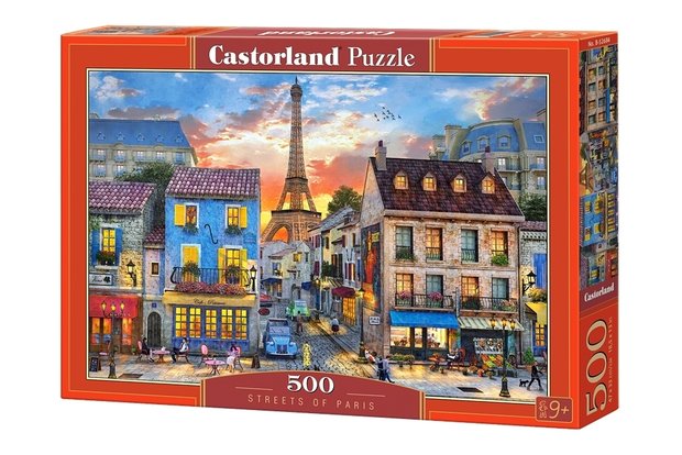 Streets of Paris - Puzzel (500)