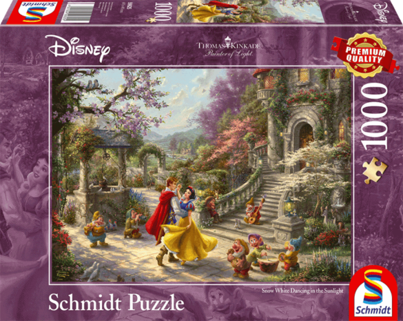 Snow White Dancing in the Sunlight - Puzzel (1000)