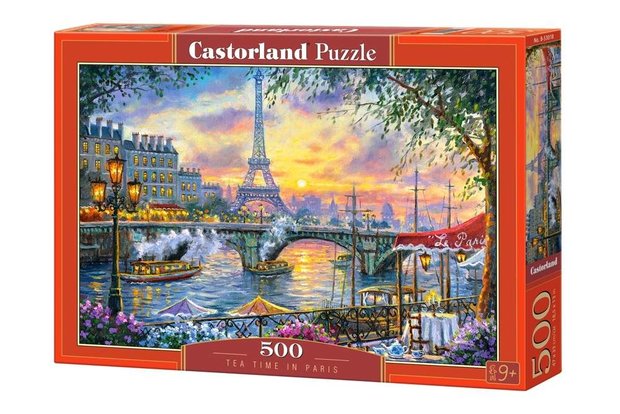 Tea Time in Paris - Puzzel (500)