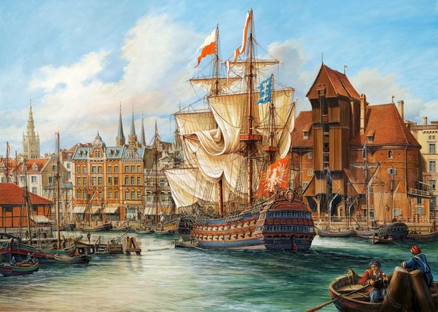 The Old Gdansk - Puzzel (1000)