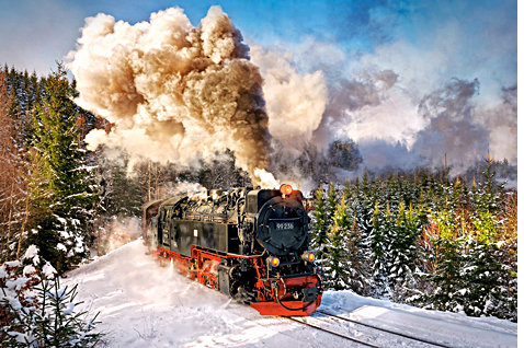 Steam Train - Puzzel (1000)