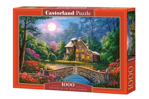 Cottage in the Moon Garden - Puzzel (1000)