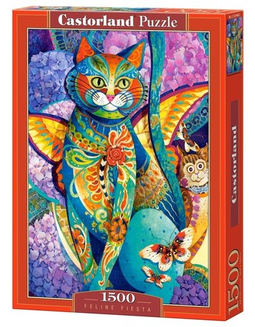 Feline Fiesta - Puzzel (1500)