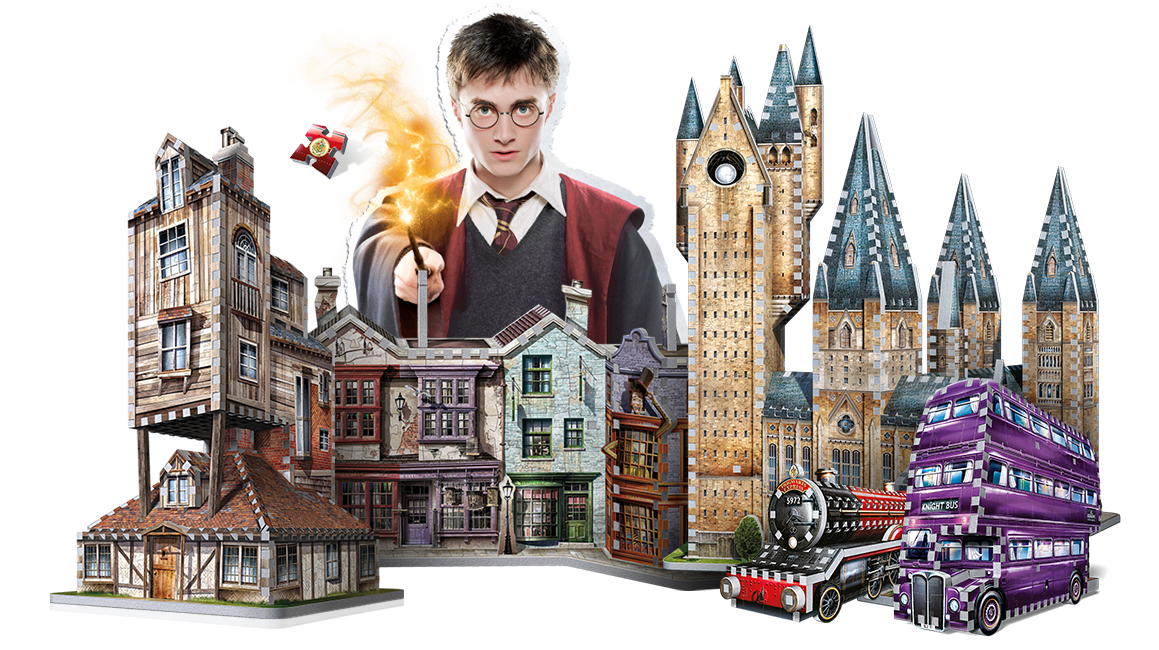 Dijk uitrusting zwemmen Harry Potter: Great Hall - Wrebbit 3D Puzzle (850) - Spelhuis