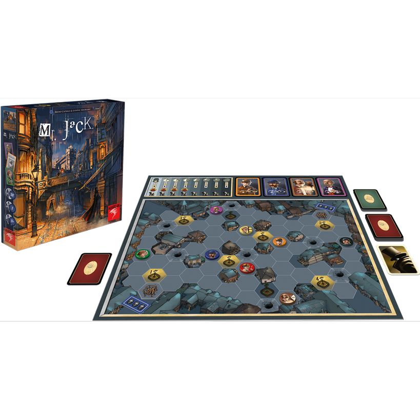 Jeu De Société Mr Jack - Édition HURRICANE - Occasion - Enquête Et Déduction