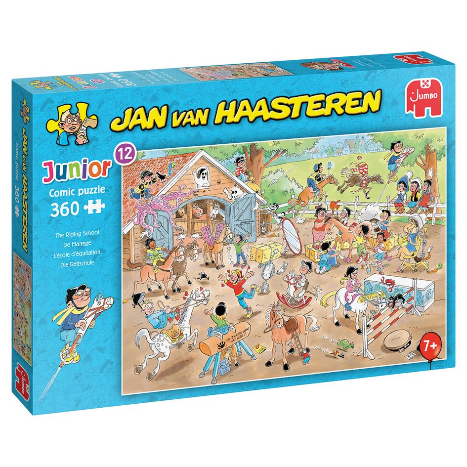Terughoudendheid wastafel Maan De Manege - Jan van Haasteren Junior Puzzel (360) - Spelhuis