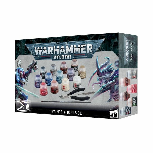 Warhammer 40,000 - Paints & Tools Set - Spelhuis Gameshop