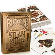 Speelkaarten Steampunk Gold (Bicycle)