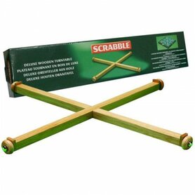 Scrabble: Deluxe Houten Draaitafel