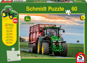 John Deere - Puzzel (60) [+ GRATIS SIKU TRACTOR]