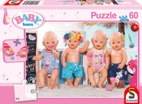 Baby Born: In de Zomer - Puzzel (60) [+ GRATIS BABY BORN SCHOENTJES]