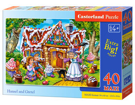 Hans en Grietje - Puzzel (40MAXI)