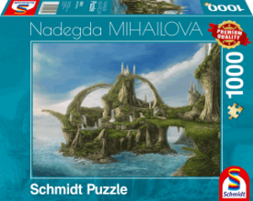 Eiland van de watervallen (Nadegda Mihailova) - Puzzel (1000)