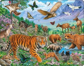 Puzzel LARSEN: Wilde Dieren in de Siberische Zomer (36)
