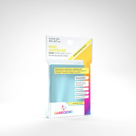 Gamegenic Prime Board Game Sleeves: Mini American (44x67mm) - 50