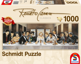 Diner van de beroemdheden (Renato Casaro) - Puzzel (1000)