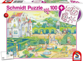 Bij de sprookjesprinsessen - Puzzel (100)
