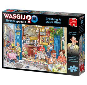 Wasgij Mystery Puzzel (#18): Een Snelle Hap! (1000)