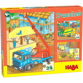 Puzzels: Op de bouwplaats (4+)