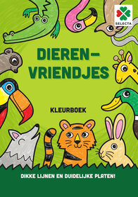 Dierenvriendjes Kleurboek