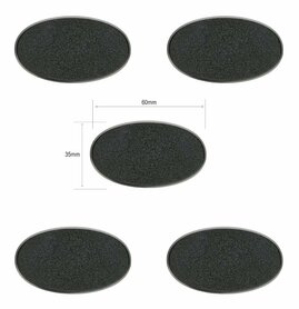 Oval Bases 60x35mm (Citadel)