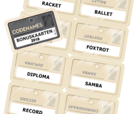 Promo Codenames: Bonus Set 2018 [NL]
