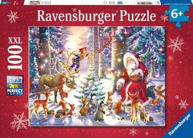 Christmas in the Forest - Puzzle (100XXL)