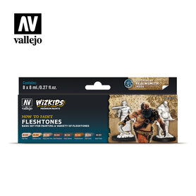 Fleshtones (Vallejo & Wizkids Premium Paints)