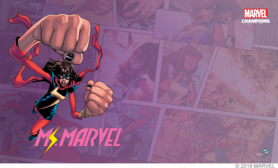 Marvel: Champions - Ms. Marvel Game Mat