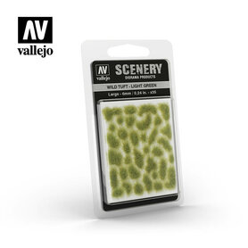 Vallejo Scenery: Wild Tuft L (Light Green)