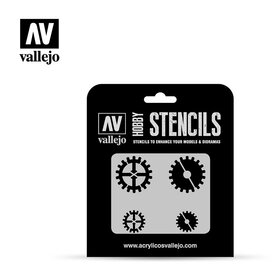 Hobby Stencils: Gear Markings (Vallejo)