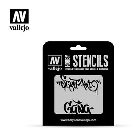 Hobby Stencils: Street Art Nº2 (Vallejo)