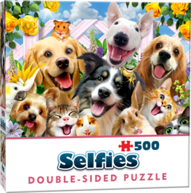 Selfies: Buddies - Double-Sided Puzzle (500)