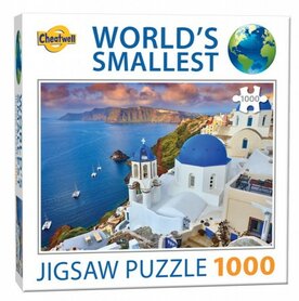 Santorini - World's Smallest Jigsaw Puzzle (1000)