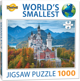 Neuschwanstein Castle - World's Smallest Jigsaw Puzzle (1000)