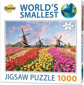 Dutch Windmills - World's Smallest Jigsaw Puzzle (1000)