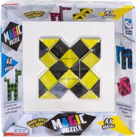 Magic Puzzle 3D - 48 delen (Geel)