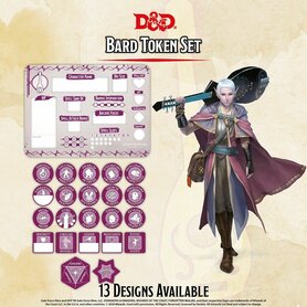 Dungeons & Dragons: Bard Token Set