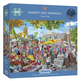 Market Day, Norwich - Puzzel (1000)