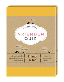 Vertel Eens: Vrienden Quiz