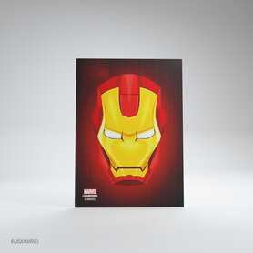 Gamegenic Marvel Champions Art Sleeves: Iron Man (66x91mm) - 50+1