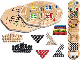 Houten Spellen Verzameling