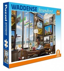Waddense strandtent - Puzzel (1000)