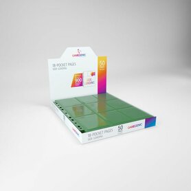 Sideloading 18-Pocket Pages Green (50)