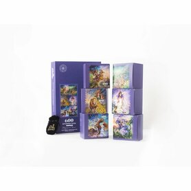 Zodiac: Elementen van Aarde en Vuur - Houten Puzzel (6x100)