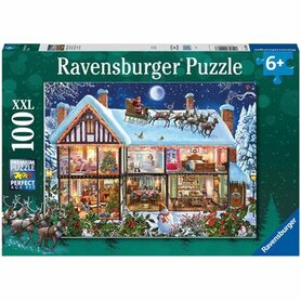 Kerstfeest thuis - Puzzle (100XXL)