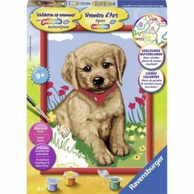 Schilderen op nummer: Kleine vriend