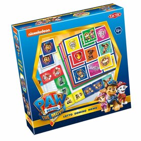 Paw Patrol The Movie: Lotto Domino Memo