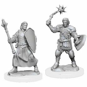 Critical Role Unpainted Miniatures: W1 Human Clovis Concord Cleric
