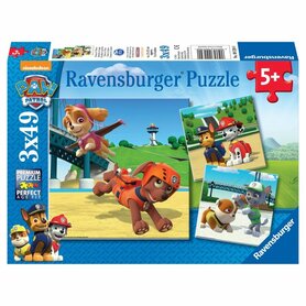 Paw Patrol: Team op 4 Poten - Puzzel (3x49)